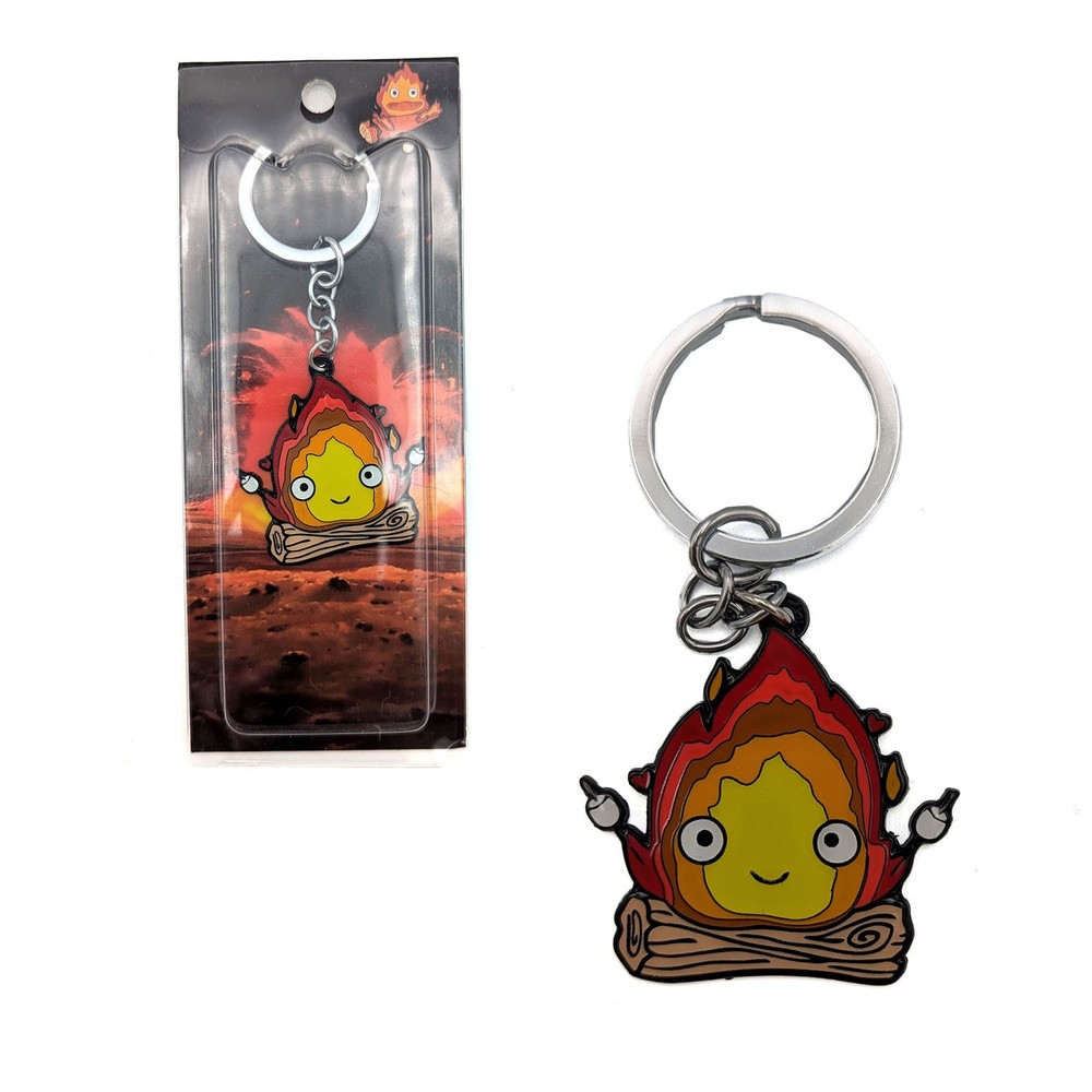 CALCIFER Howl’s Moving Castle 1.5 in. Key Chain (Karushifa Anime KeyChain Charm)