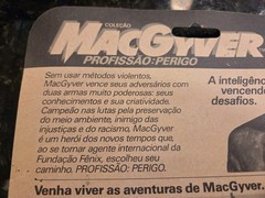 1993 Macgyver Figure Glasslite Brazil NEW NIB ULTRA RARE PLEASE READ
