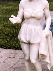 1:24 1950 Dollhouse Bathing Beauty Modest Suit Inspired by Marx