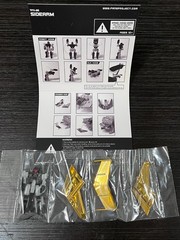 Fansproject TFX-04C Clear Protector | TF Clear Hot Rod/Prime | TFX-05 Sidearm