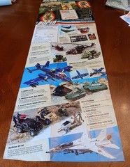 Vintage G.I. Joe yearly toy catalogs 1982-85 books and coloring book. Big lot