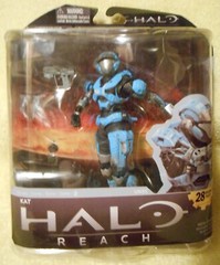 McFarlane Toys Halo Reach Series 2 Kat Spartan Blue Female NEW MOC