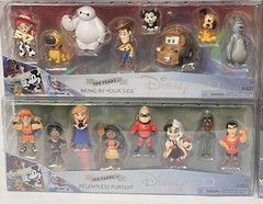 Disney 100 Celebration Figure Pack 100 Years of Magical Moments Set Of 8