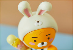 Kakao Friends Desk Figure Skateboard Little Ryan Interior Decor Doll Toy