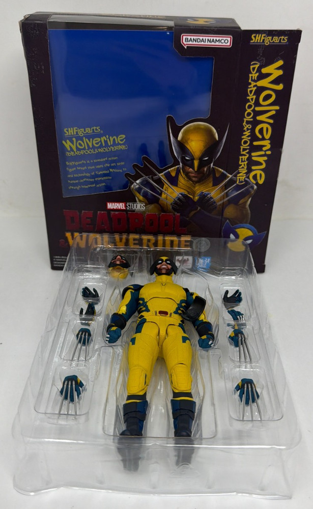 Deadpool and Wolverine Wolverine S.H.Figuarts Action Figure CIB! *READ*