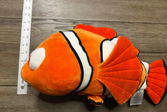 Disney Store Pixar Marlin Orange Fish Finding Nemo 18″ Plush Stuffed Animal