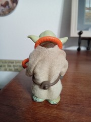 Vintage Kenner Star Wars 1980 Yoda Figure Complete w/ Orange Snake HK *PLS READ*