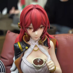 New Honkai Star Rail Himeko Anime Figure Gk Statue Sofa Sitting Pose Desktop
