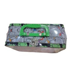 Teenage Mutant Ninja Turtles Tin Lunch Box + 48 PC Puzzle Nickelodeon New