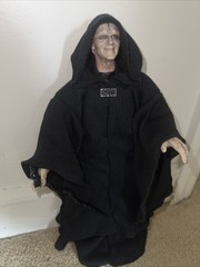 READ Emperor Palpatine 12” Figure & Cane Star Wars 1/6 ROTJ Custom Return Jedi