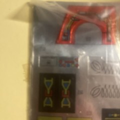 Sealed Transformers G1 MEGATRON STICKER SHEET & INSERT. EXTREMELY RARE
