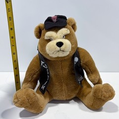 WWF Idea Factory Stone Cold Steve Austin 10″ Plush Bear 2001 Souvenir Rare WWE