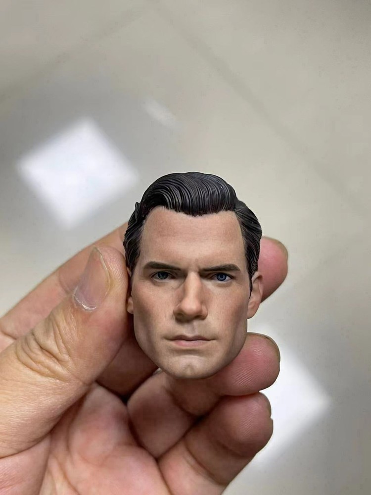 US 1/6 Scale Henry Cavill Head Sculpt Model Fit 12” Male Soldier Figure Body