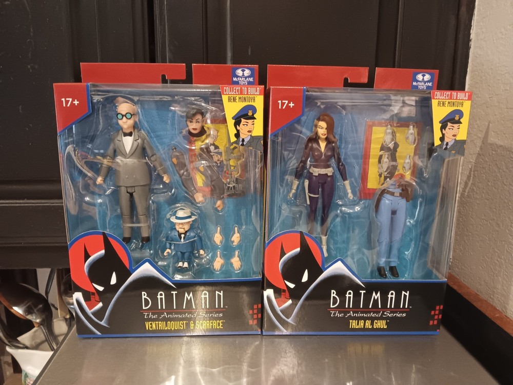 McFarlane Toys Batman The Animated Series BAF Rena Montoya Talia Al Ghul &…