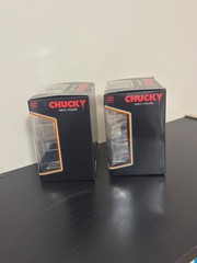 CultureFly Chucky and Tiffany 4.5 Inch Vinyl Figure Set Bride of Chucky Horror