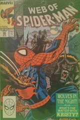 Marvel Legends WEREWOLF BY NIGHT*CUSTOM* + GREAT COMIC WEB of SPIDER-MAN # 53