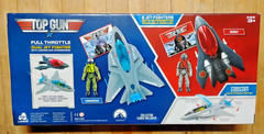 Top Gun Full Throttle Jet Fighter & Figure Walmart Box Set Lanard Toys 2020 NEW