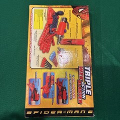 Spider Man 2 Triple Action Web Blaster Toy Biz 2004 COMPLETE New