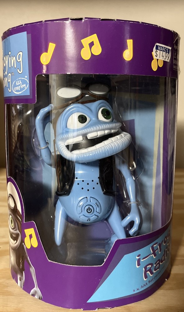 The Annoying Thing A.K.A Crazy Frog Electronic i-Frog Radio New in Box 2006
