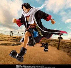 Bandai One Piece S.H.Figuarts Portgas D. Ace Fire Fist Action Figure SHF Toy New
