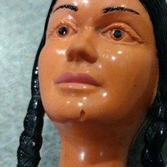 1960’s-70’s Marx Johnny West Princess Wildflower Head Good Cond #1