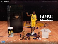Enterbay NBA Los Angeles Lakers Kobe Bryant 24 2010 Real Masterpiece US Stock!!