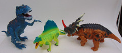 Dinosaur Action Figures Lot Of 15 T-Rex Velociraptor Toys Collectible Poseable