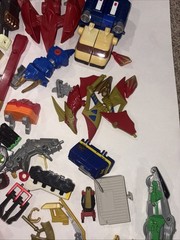 Power Rangers Parts And Weapons Lot And Others 90s Toys Parts