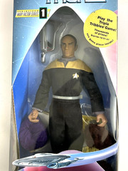 “Star Trek Voyager” Lt. Tuvok, 9” Playmates Figure New
