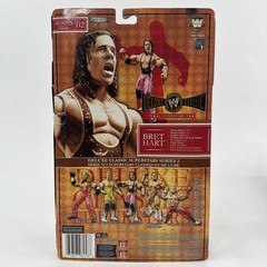 2007 Jakks Pacific WWE Deluxe Classic Series 2 Bret Hart Factory Sealed NIP