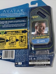 Avatar Movie Col Miles Quaritch Action Figure 4″ in Mattel Webcam i-Tag New