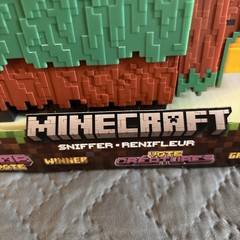 Mattel Minecraft Sniffer Figure w/ Authentic Sounds NEW Sealed Ages 6+