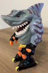 Vintage 1994 Mattel Street Sharks Action Figure STREEX Roller Blader Toy