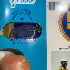 A-Team 1983 Galoob Talking Mr. T Action Figure in Box French Canadian Edition.