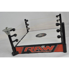 WWE Mattel RAW Full-Scale Wrestling Rings Lot of 2 2013 2017 for Action Figures