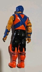 Gi Joe RED NINJAS figure v1 original 1993 Ninja Force Battle Ax Vehicle driver