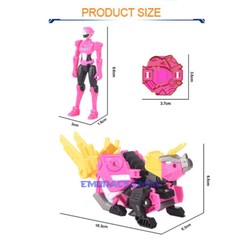 Miniforce Super Dino Power Trans Head Transformation Robot Collection Figure Toy