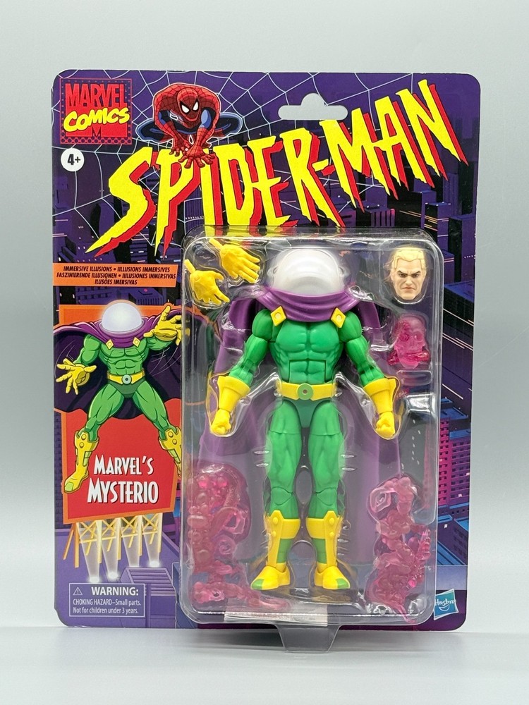 MYSTERIO Marvel Legends Retro Spider-Man Animated Cartoon 2025 Walmart Exclusive