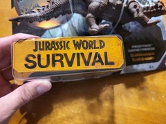 Jurassic World Survival Frenzy Pack SCELIDOSAURUS Park Dinosaur Mattel
