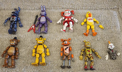 Funko Five Nights at Freddy’s Sister Action Figures Set of 8