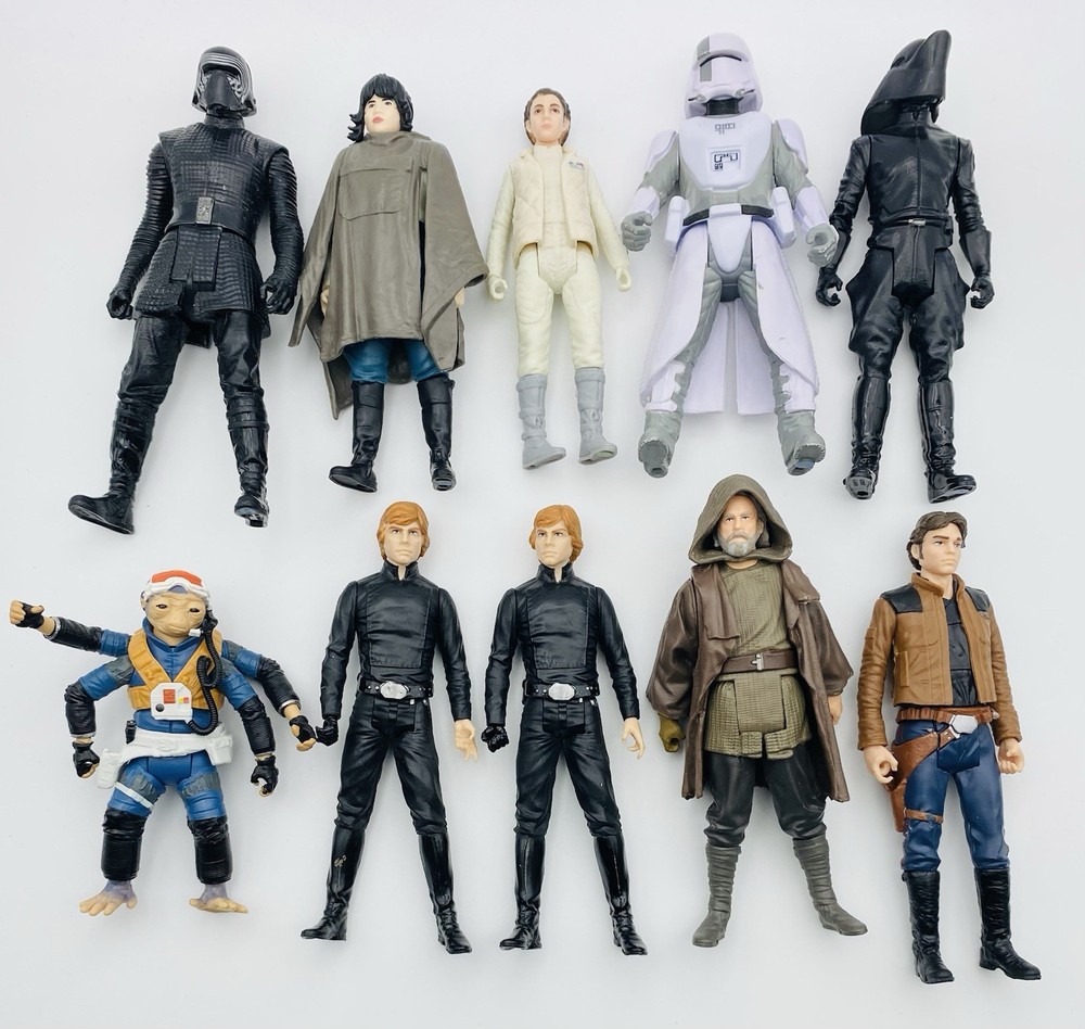Lot of Star Wars 3.75″/4” Figures Force Link 2.0 Force Awakens – NO Accessories