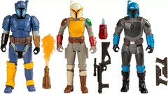 STAR WARS Unite The Clans Pack Paz Vizsla, Mandalorian Warrior, Axe Woves Figure
