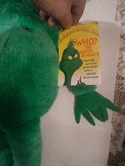 Vintage 1997 Large 27″ Dr. Seuss **MR GRINCH** Macy’s Plush Stuffed