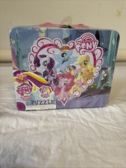 2014 My Little Pony LUNCHBOX PUZZLE 48 pc Rainbow Power Crystal Empire 9.1 x 10