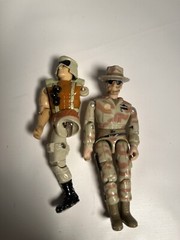 Vntg 1994 GI Joe Flint Action Figure Helmet PARTS REPAIR Lanard 1986 Solder Lot