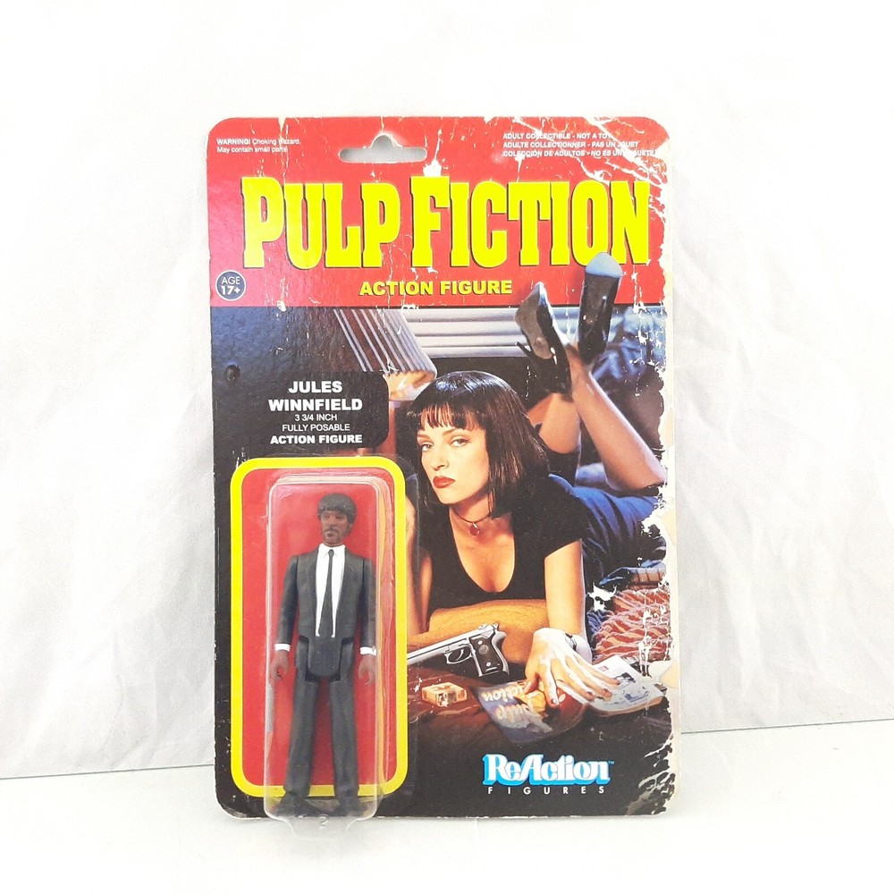 Pulp Fiction Jules Winnfield 3 3/4 Retro Action Figure Funko Reaction Jackson