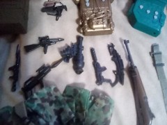 GI Joe Accessories 43 PC Lot MOST FOR 12 INCH GI JOE’S 2000-2009