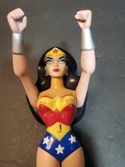 DC Comics JLU Wonder Woman 10” Figure Justice League Unlimited Vinyl 2004