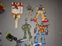 2003 Gundam SD Superior Defender 5″ Action Figure Lot