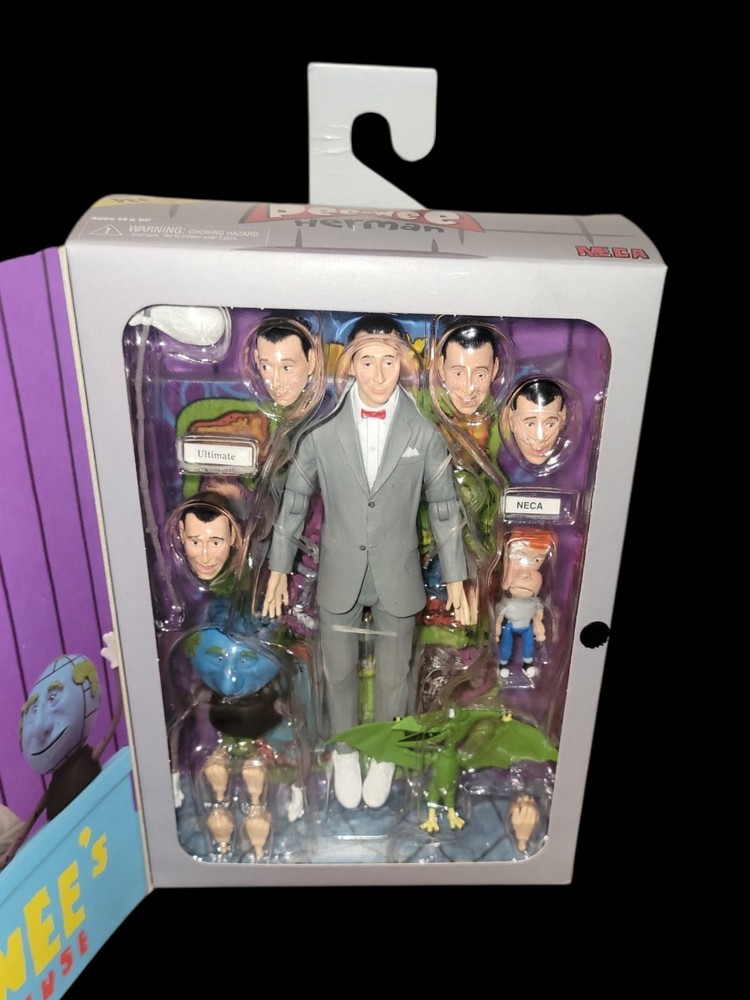 Neca Haulathon 2026 Pee-wee Herman – Ultimate Pee-wee & Pals IN HAND! Faces New
